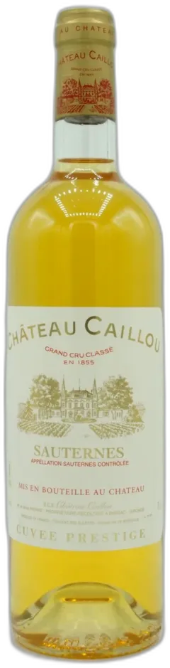 photo du vin Château Caillou Aoc Sauternes "Cuvée Prestige" 2010 Liquoreux