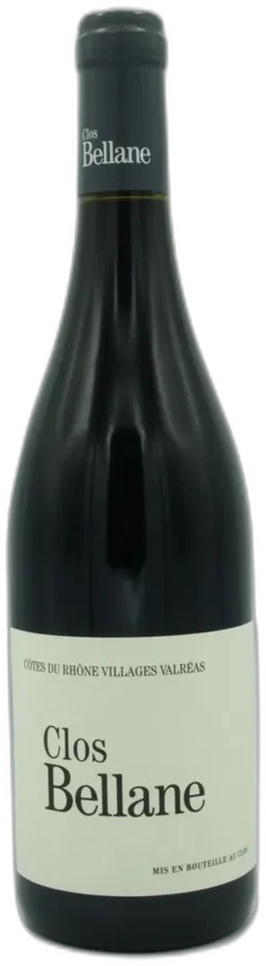 photo du vin Clos Bellane Aoc Côtes du Rhône Villages Valréas 2019 Rouge