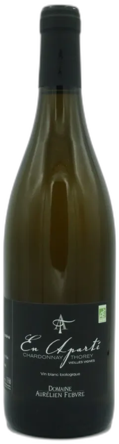 capture du vin Aurélien Febvre Igp Côteaux de l’Auxois Chardonnay Vieilles Vignes "en Aparté" 2019