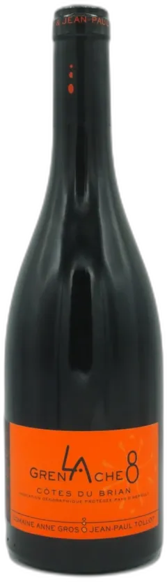 image du vin a Gros & jp Tollot Igp Pays d’Herault Minervois Côtes du Brian "la Grenache 8" 2022 Rouge