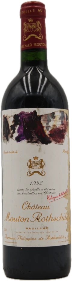 photo Château Mouton Rothschild 1992