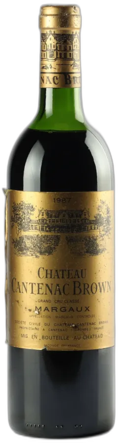 photo Château Cantenac Brown 1987