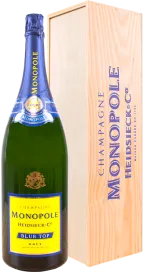 image du vin Jéroboam Champagne Heidsieck & co Monopole Blue Top Bois