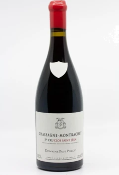 photo Paul Pillot Chassagne Montrachet 1er Cru Clos Saint Jean 2018