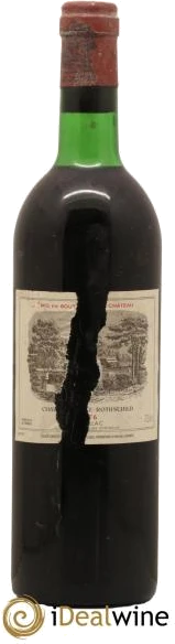 photo Château Lafite Rothschild 1er Grand Cru Classé 1976