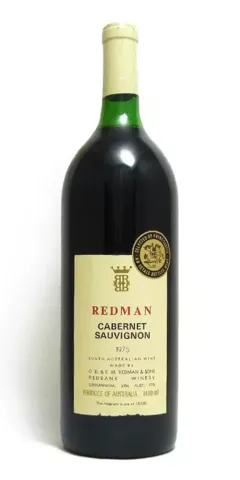 photo Redman Coonawarra Cabernet Sauvignon 1975