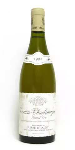 vue du vin Domaine Bitouzet Prieur Corton Charlemagne