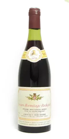 photo du vin Jaboulet Vercherre Crozes Hermitage 1978