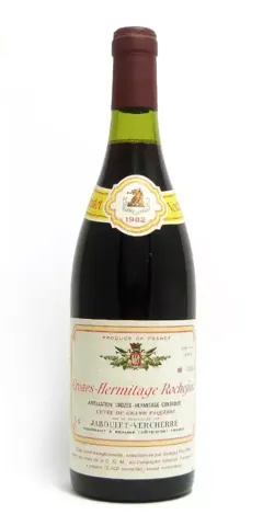 photos du vin Jaboulet Vercherre Crozes Hermitage 1982