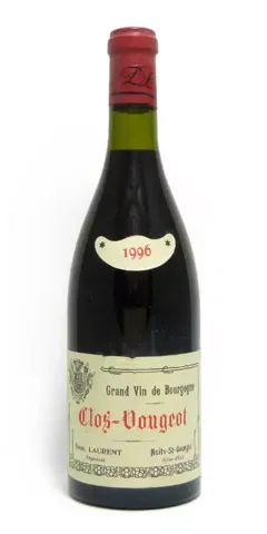 photos du vin Domaine Laurent Clos Vougeot 1996
