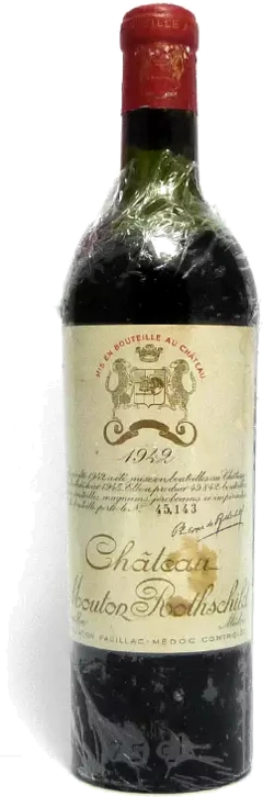 photo Chateau Mouton Rothschild 1942