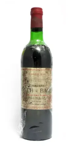 photo Chateau Lynch Bages 1975