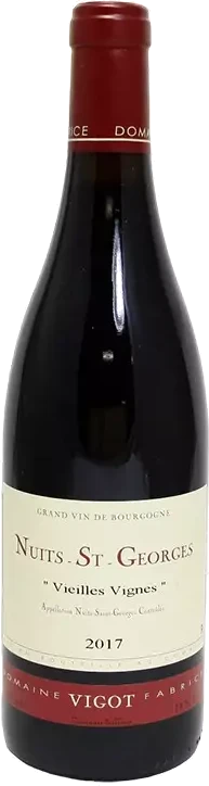 photo Vigot Fabrice Nuits Saint Georges Vieilles Vignes 2017