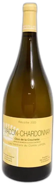 image du vin les Heritiers du Comte Lafon Macon Clos de la Crochette Blanc 2020
