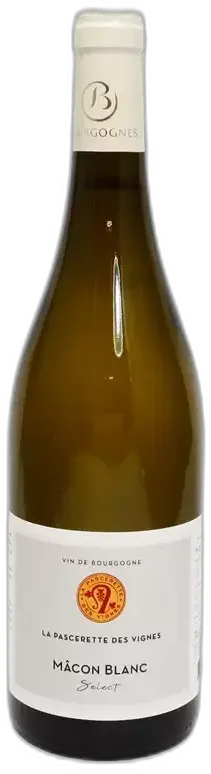 photo du vin Domaine de la Pascerette des Vignes Macon Blanc Select