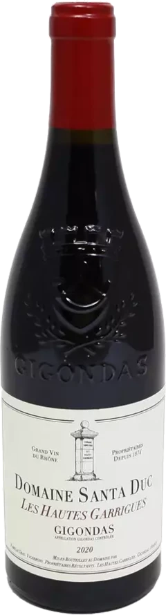 photo Santa Duc Gigondas Prestige des Hautes Garrigues 2020