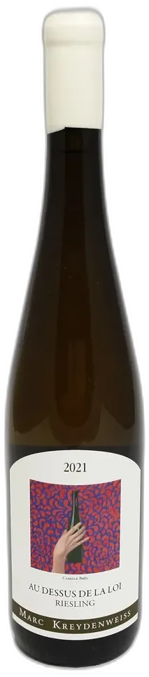 vue du vin Kreydenweiss Riesling Andlau au Dessus de la Loi