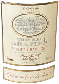 image du vin Chateau Gratien