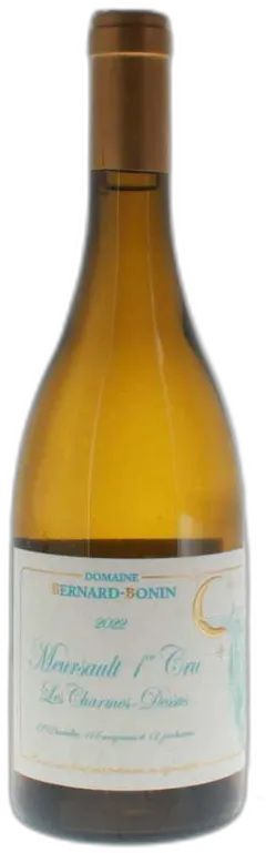 photo 2022 Domaine Bernard Bonin, Meursault Premier Cru, Charmes Dessus