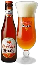 photos du vin Pêche Mel Bush Fût/ Tirage/ Gobelets