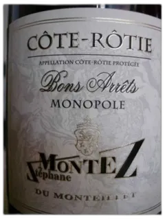 photo Cote Rotie Bons Arrets Domaine du Monteillet 2022