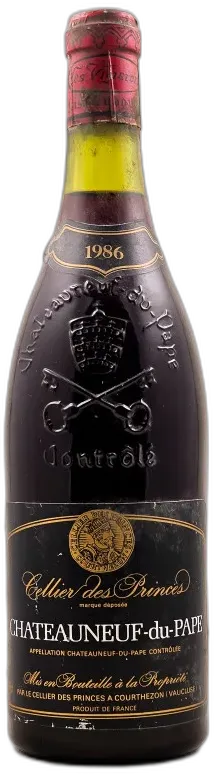 photo Cellier des Princes Châteauneuf du Pape 1986