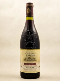 photo la Nerthe Châteauneuf du Pape 1986