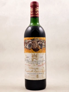 photo Mouton Rothschild Pauillac 1987