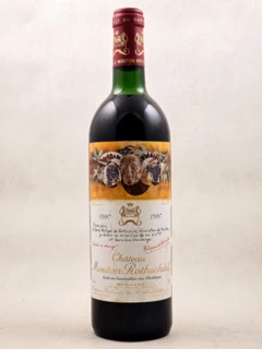 photo Mouton Rothschild Pauillac 1987