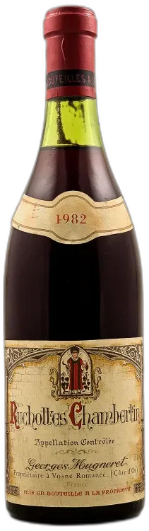 image du vin Georges Mugneret Ruchottes Chambertin 1982