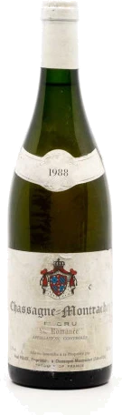 photo Pillot Paul Chassagne Montrachet 1er Cru la Romanée 1988