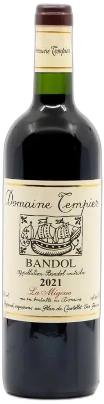 aperçu du vin Tourtine