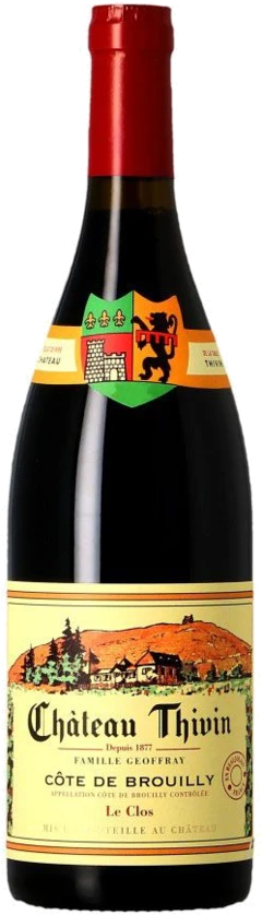 photo Château Thivin Côtes de Brouilly le Clos 2022
