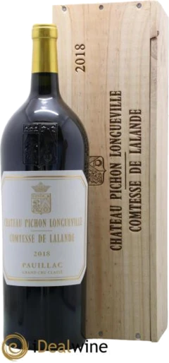 photo Château Pichon Longueville Comtesse de Lalande 2ème Grand Cru Classé 2018