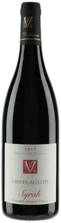 image du vin Igp Collines Rhodanièennes Sainte-Agathe Syrah 2017