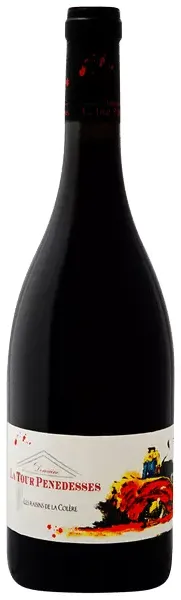 illustration du vin Domaine la Tour Penedesses Faugeres les Raisins de la Colere Vin Bio 2021