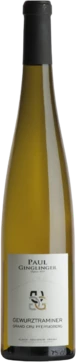 photo Aoc Alsace Gewurztraminer Grand Cru Pfersigberg Blanc 2021 Paul Ginglinger