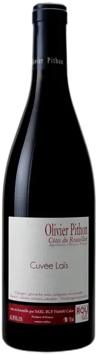 photo du vin Olivier Pithon "Lais" Côtes du Roussillon Rouge Bio