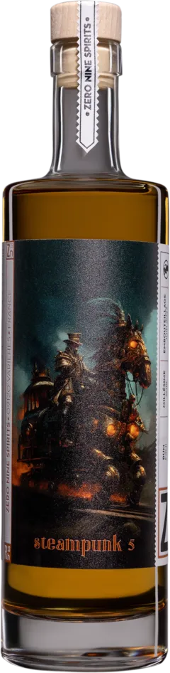 photos du vin Zero Nine Spirits Molasses Fijian Rhum "Série Steampunk" Brun 2015