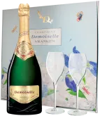 photo Champagne Vranken Demoiselle eo Brut Tête de Cuvée 2 Flûtes