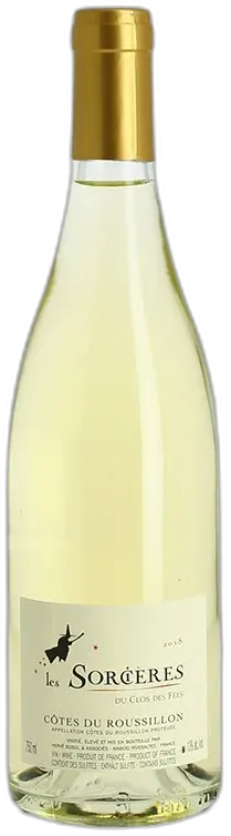 image du vin Blanc les Sorcières Clos des Fées Aop Côtes du Roussillon