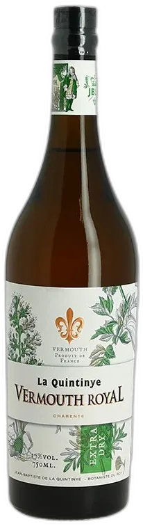 photo du vin Vermouth Royal Blanc la Quintinye Extra Dry