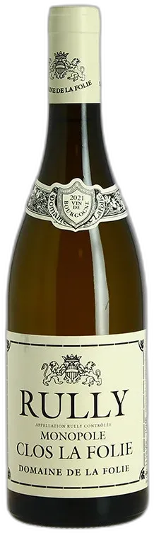 photo du vin Rully Blanc 2022 Clos du Chaigne Par le Domaine de la Folie
