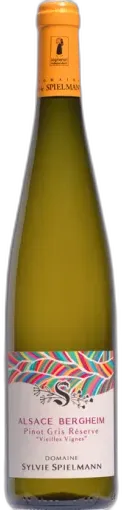illustration du vin Sylvie Spielmann Bergheim Pinot Gris Réserve Vieilles Vignes 2018