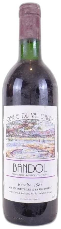photo 1985 Bandol Cuvée du Val Daray Rouge Provence