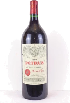 photo 1983 Pomerol Petrus Magnum Rouge Bordeaux