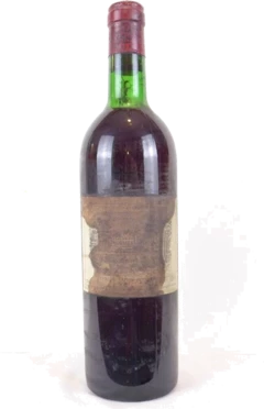 photo 1973 Pauillac Château Lafite-Rothschild Grand Cru Classé Étiquette Tâchée) Rouge Bordeaux