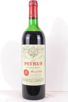 photo 1976 Pomerol Petrus Étiquette Recollée) Rouge Bordeaux