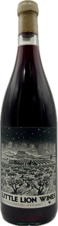 photo Little Lion Wines Pinotage Perles de Nuits 2023 Vin Rouge, Afrique du Sud
