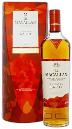 photo Scotch Whisky Macallan Night of Earth Single Malt